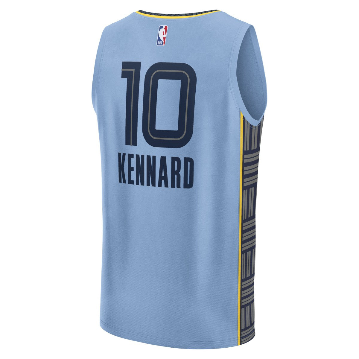 Fanatics Luke Kennard Memphis Grizzlies Fast Break Replica Player Jersey Statement Edition Light Blue