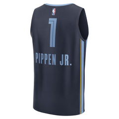 Fanatics Scotty Pippen Jr. Memphis Grizzlies Fast Break Replica Player Jersey Icon Edition Navy
