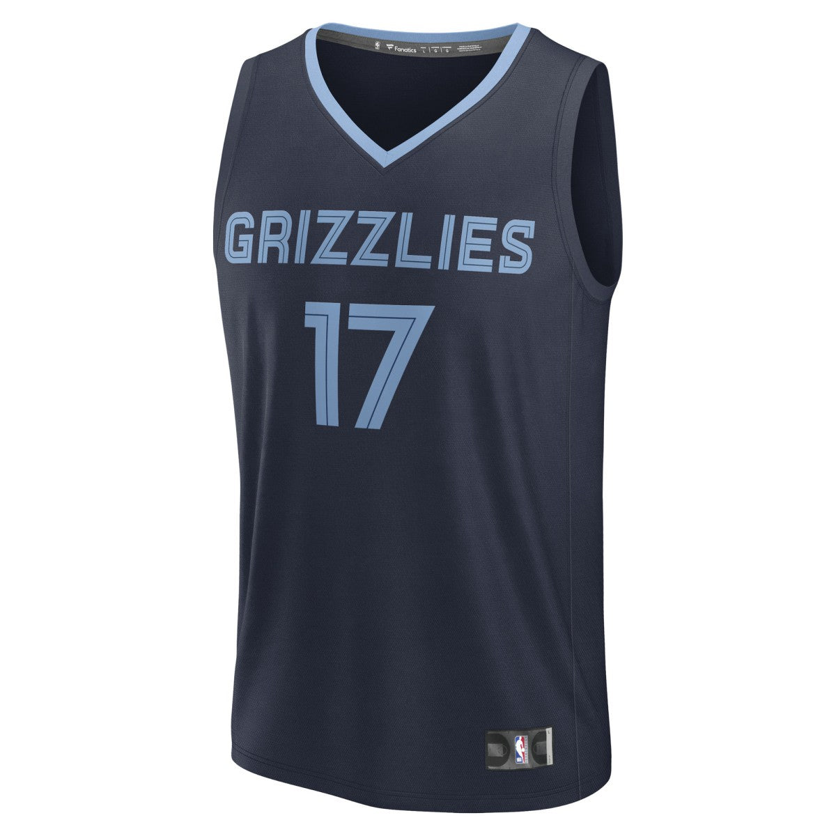 Fanatics Yuki Kawamura Memphis Grizzlies Fast Break Replica Player Jersey Icon Edition Navy