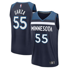 Fanatics Luka Garza Minnesota Timberwolves Fast Break Replica Player Jersey Icon Edition Navy