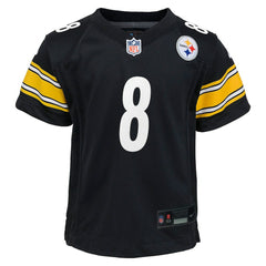 Aaron Rodgers Pittsburgh Steelers Youth Game Jersey - Black - Nike