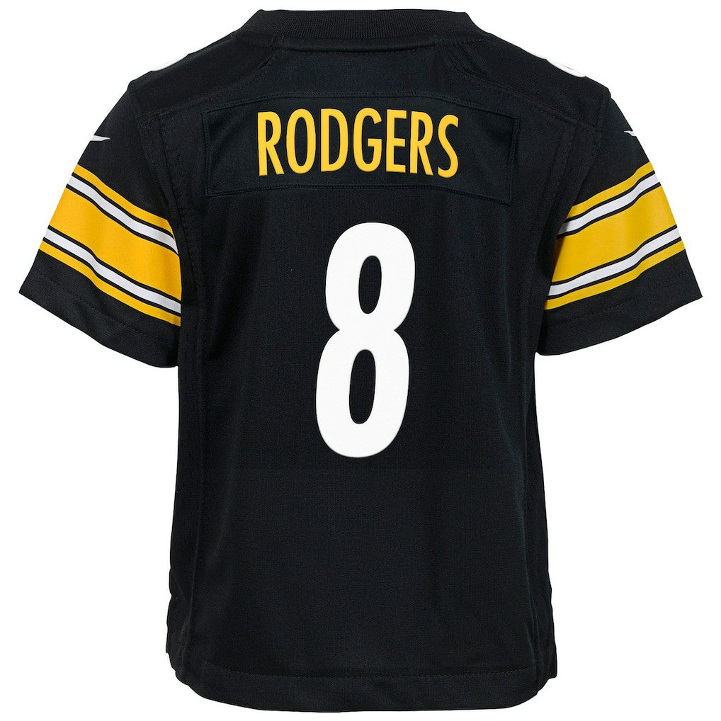 Aaron Rodgers Pittsburgh Steelers Youth Game Jersey - Black - Nike