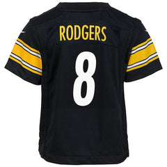 Aaron Rodgers Pittsburgh Steelers Youth Game Jersey - Black - Nike