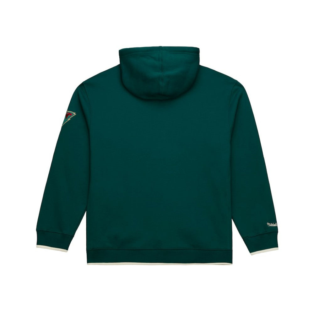 Minnesota Wild Mitchell & Ness Team Legacy Hoodie - Green | NHL discount