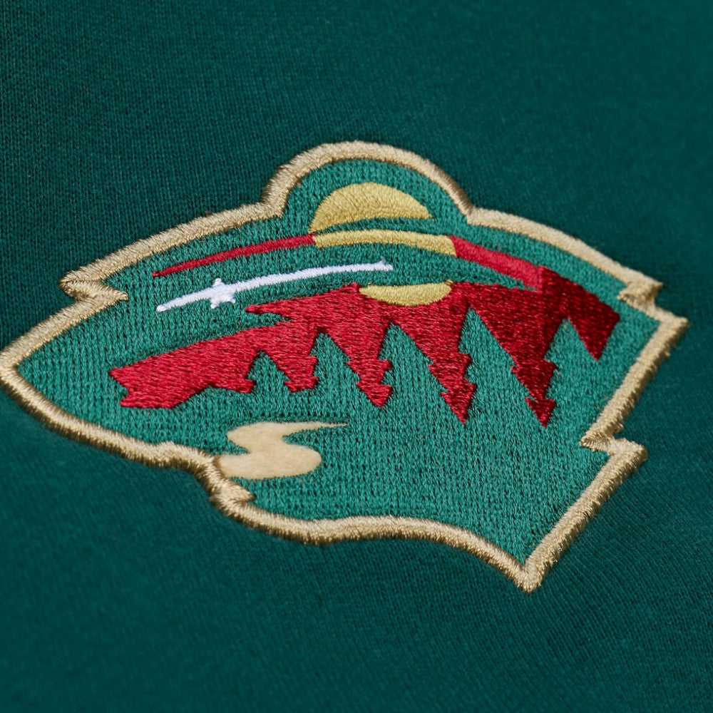 Minnesota Wild Mitchell & Ness Team Legacy Hoodie - Green | NHL discount