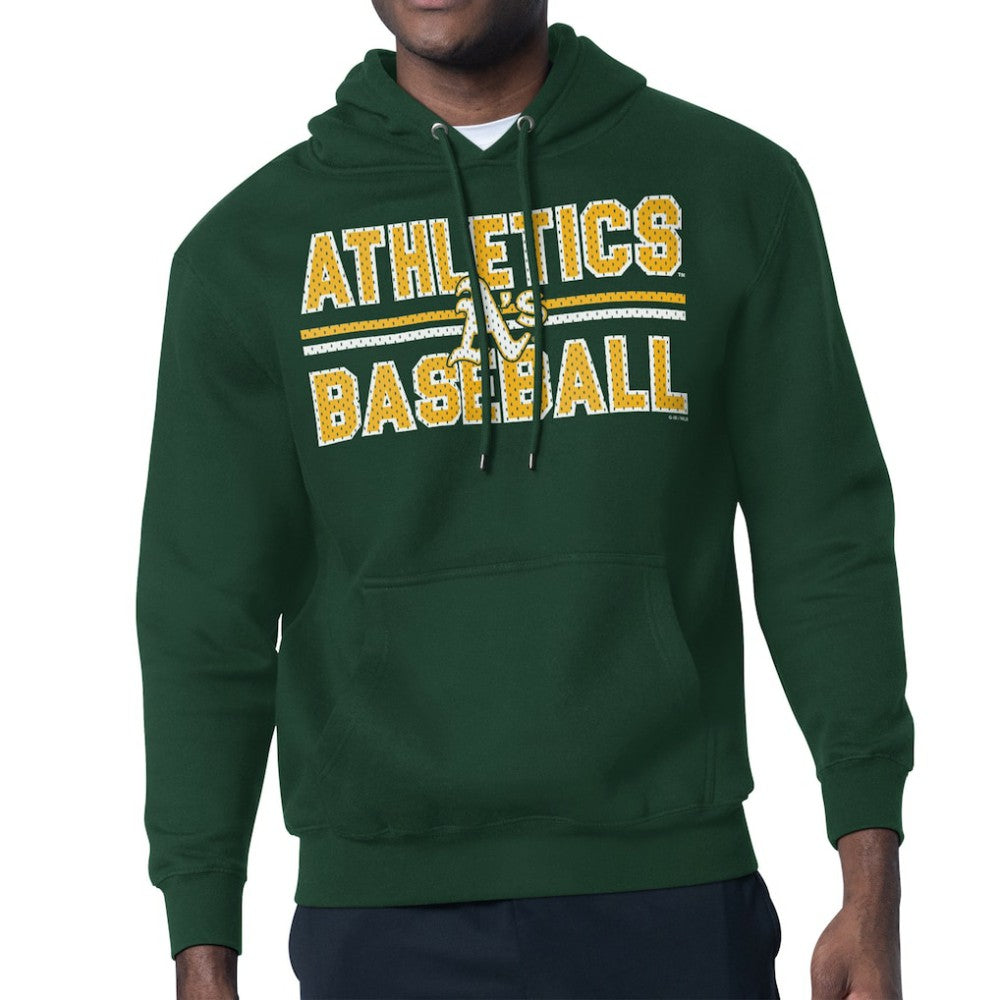 Athletics Starter Team Mesh Print Graphic Pullover Hoodie Sale