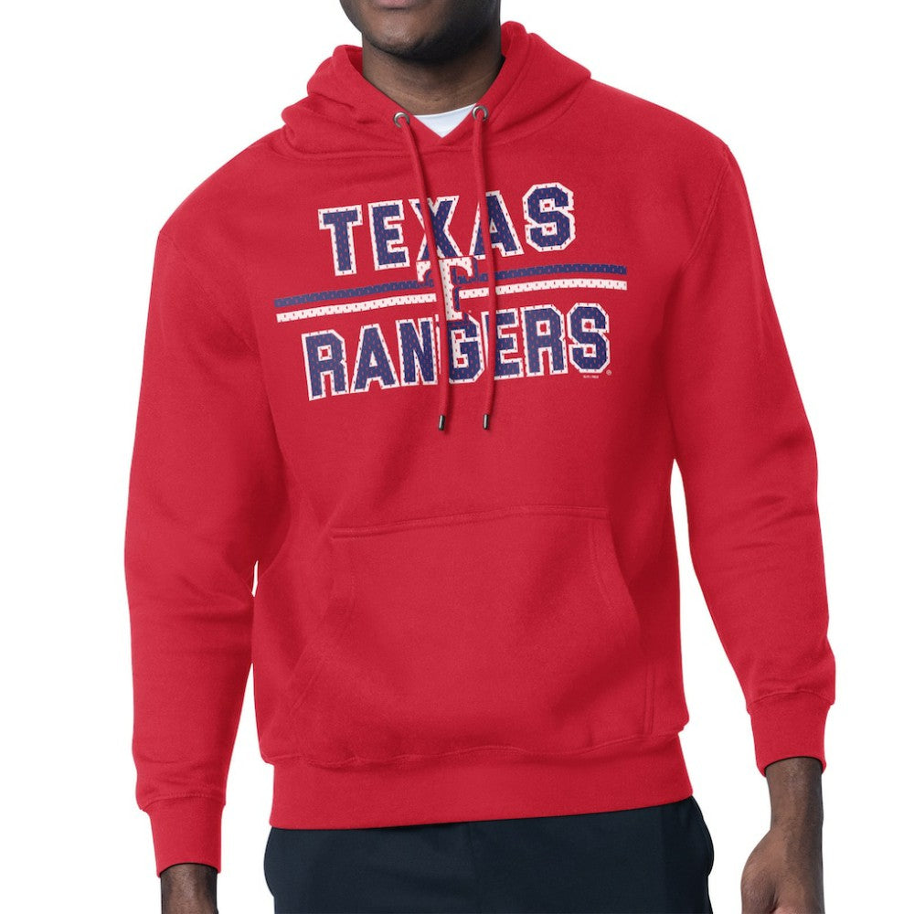 Texas Rangers Starter Team Mesh Print Graphic Pullover Hoodie Discount