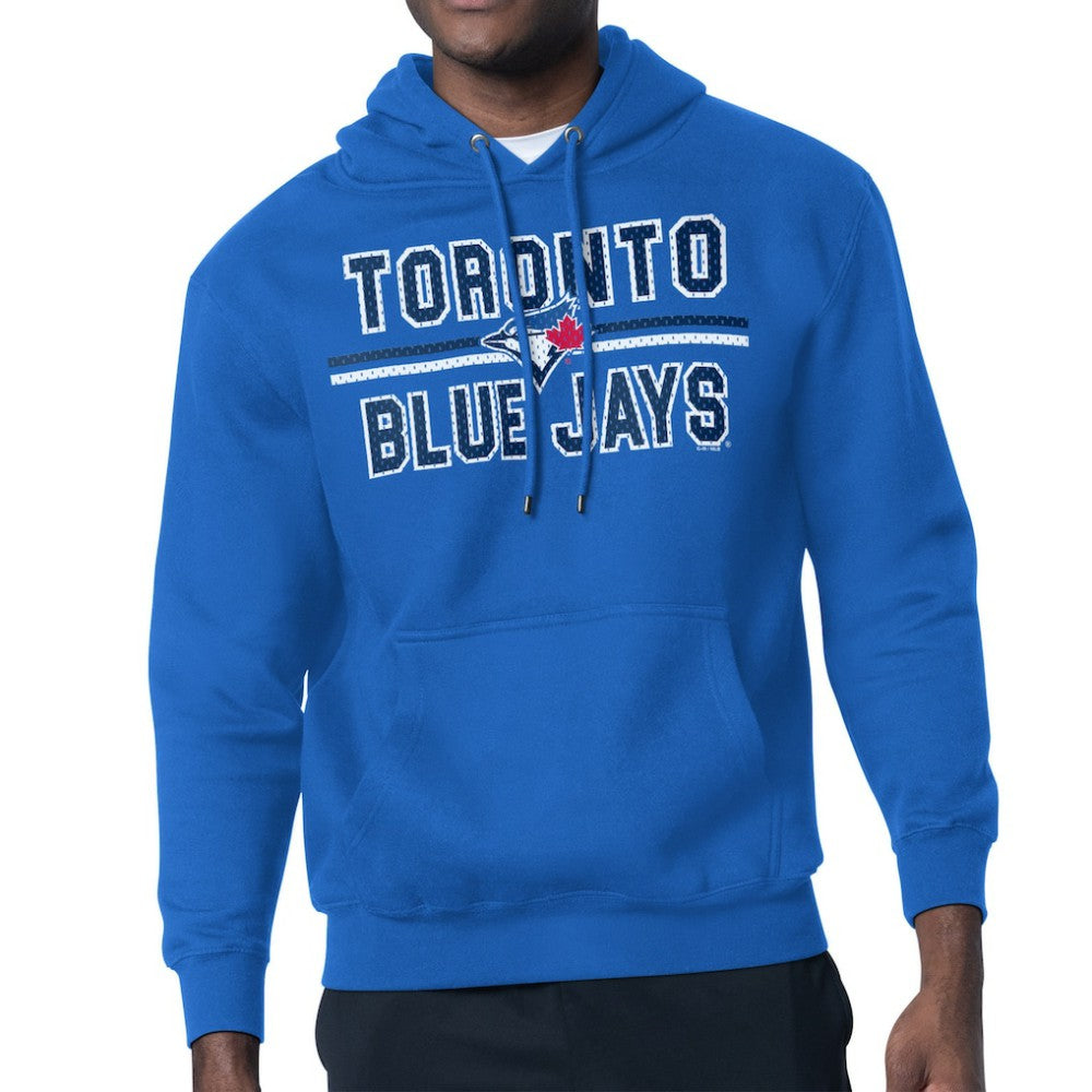 Toronto Blue Jays Starter Team Mesh Print Graphic Pullover Hoodie Sale