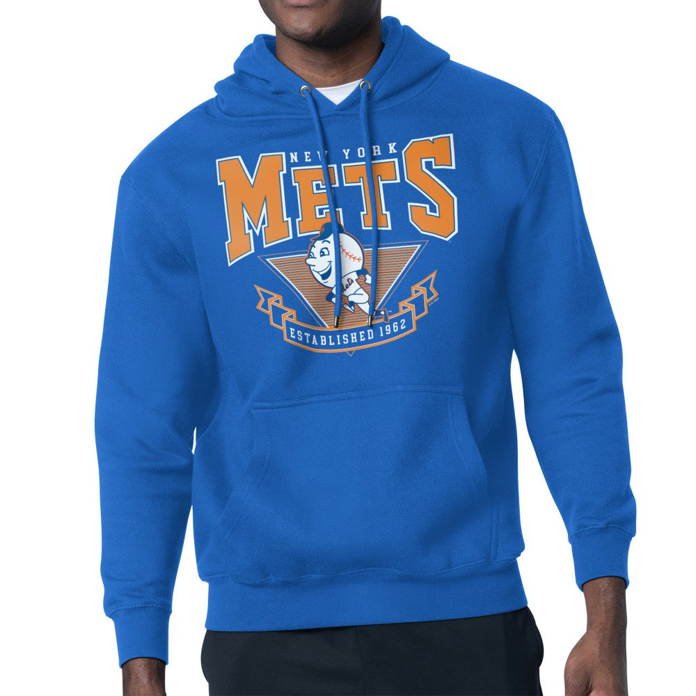 New York Mets Starter 80's Inspired Team Fleece Hoodie Near Me