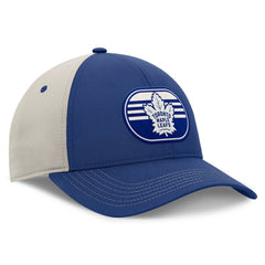 Toronto Maple Leafs Fanatics 2025 Stanley Cup Playoffs Locker Room Trucker Adjustable Hat - Blue/Gray | Fanatics near me
