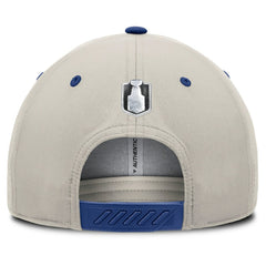 Toronto Maple Leafs Fanatics 2025 Stanley Cup Playoffs Locker Room Trucker Adjustable Hat - Blue/Gray | Fanatics near me