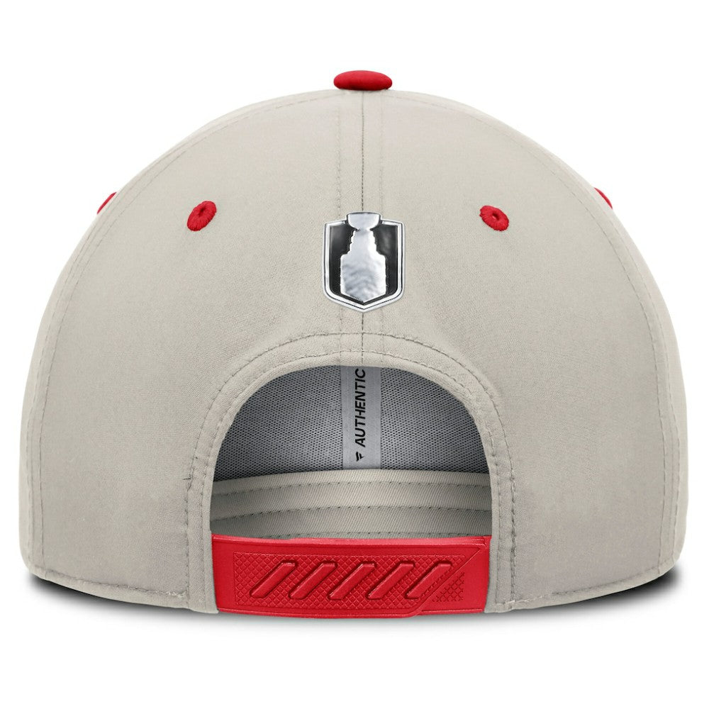 Washington Capitals Fanatics 2025 Stanley Cup Playoffs Locker Room Trucker Adjustable Hat - Red/Gray | Fanatics Clearance