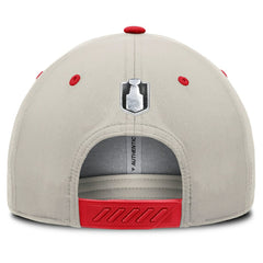Washington Capitals Fanatics 2025 Stanley Cup Playoffs Locker Room Trucker Adjustable Hat - Red/Gray | Fanatics Clearance