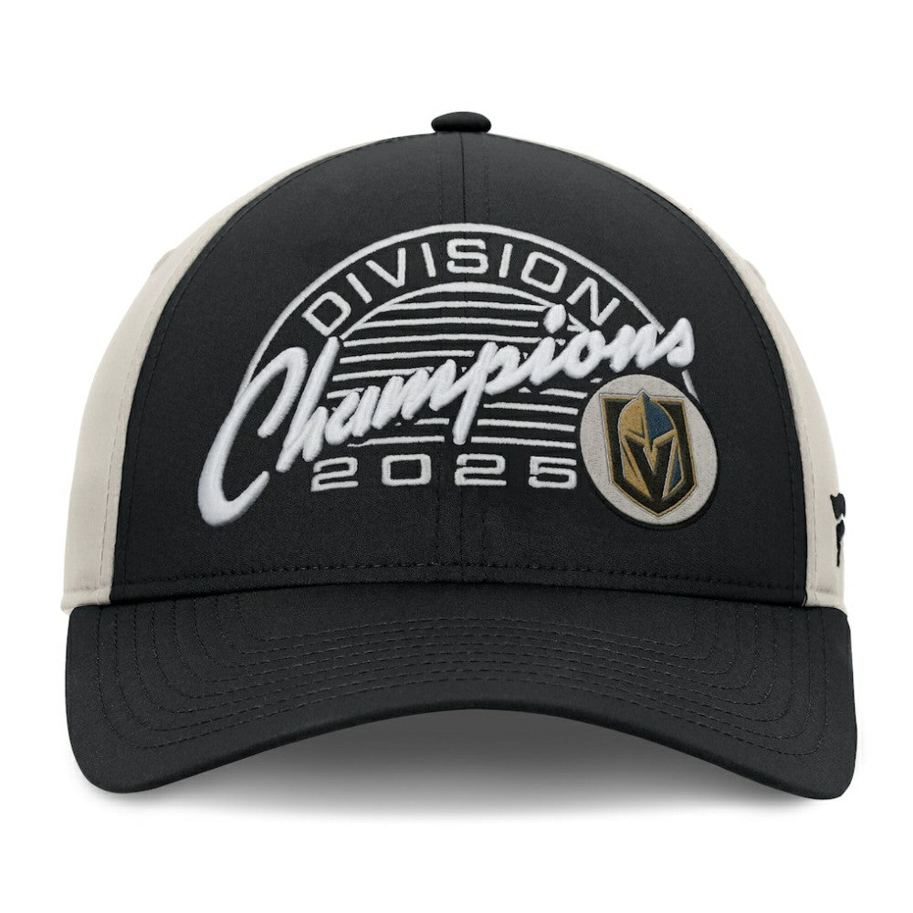 Vegas Golden Knights Fanatics 2025 Pacific Division Champions Locker Room Adjustable Hat - Black | Fanatics discount