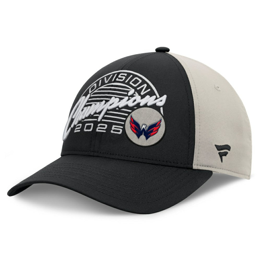 Washington Capitals Fanatics 2025 Metropolitan Division Champions Locker Room Adjustable Hat - Black/Gray | Fanatics online