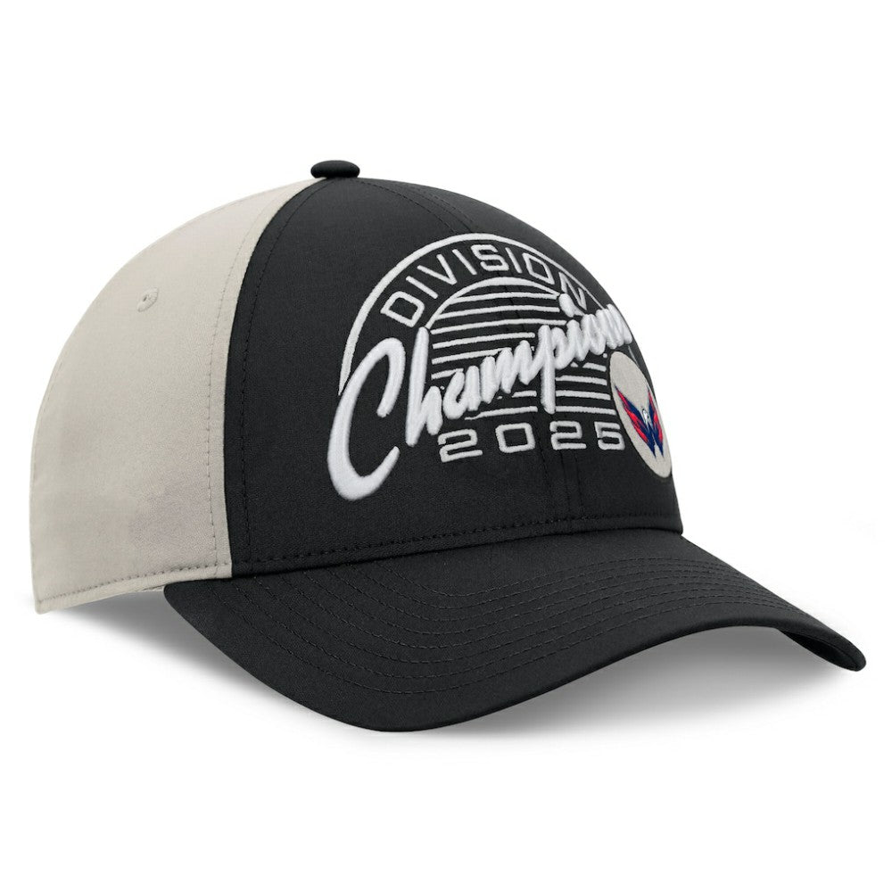 Washington Capitals Fanatics 2025 Metropolitan Division Champions Locker Room Adjustable Hat - Black/Gray | Fanatics online