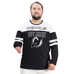 New Jersey Devils G-III Sports by Carl Banks Adaptive Wear Outlast Durene Long-Sleeve T-Shirt - Black | NHL online