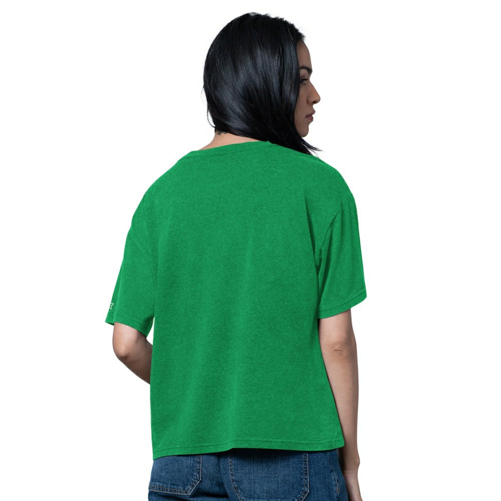Dallas Stars Starter Women's Oversized Hall of Fame T-Shirt - Heather Kelly Green | NHL discount