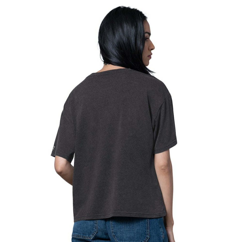 Los Angeles Kings Starter Women's Oversized Hall of Fame T-Shirt - Heather Black | NHL online