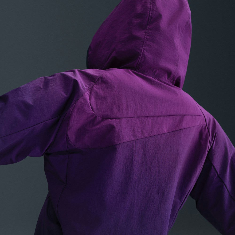 Nike - Barcelona Women's AWF Woven Full-Zip Jacket - Purple