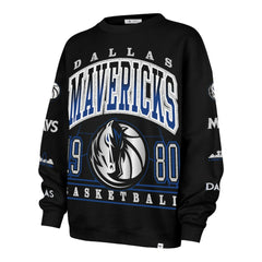 47 brand Dallas Mavericks '47 Women's 2025/26 City Edition Go Big Oversized Sweatshirt Black
