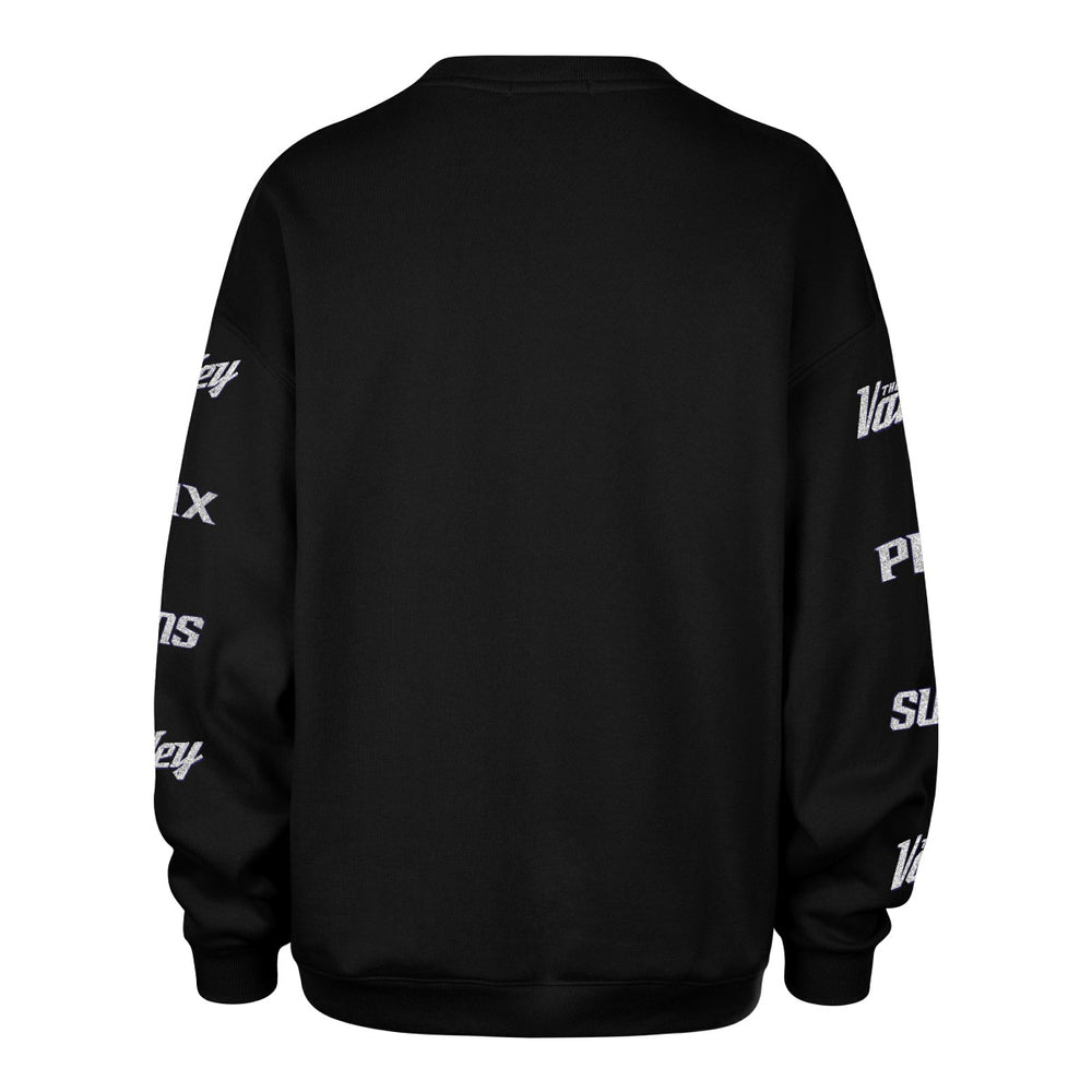 47 brand Phoenix Suns '47 Women's 2025/26 City Edition Go Big Oversized Sweatshirt Black