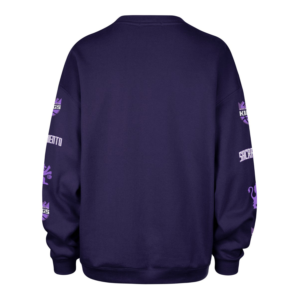47 brand Sacramento Kings '47 Women's 2025/26 City Edition Go Big Oversized Sweatshirt Purple