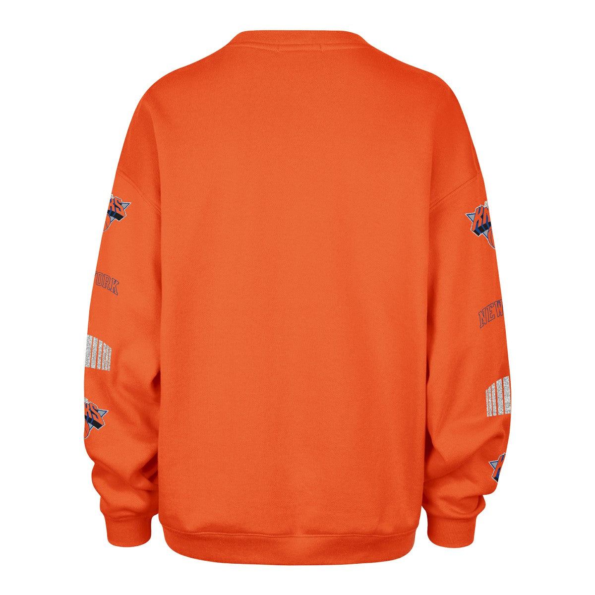 47 brand New York Knicks '47 Women's 2025/26 City Edition Go Big Oversized Sweatshirt Orange