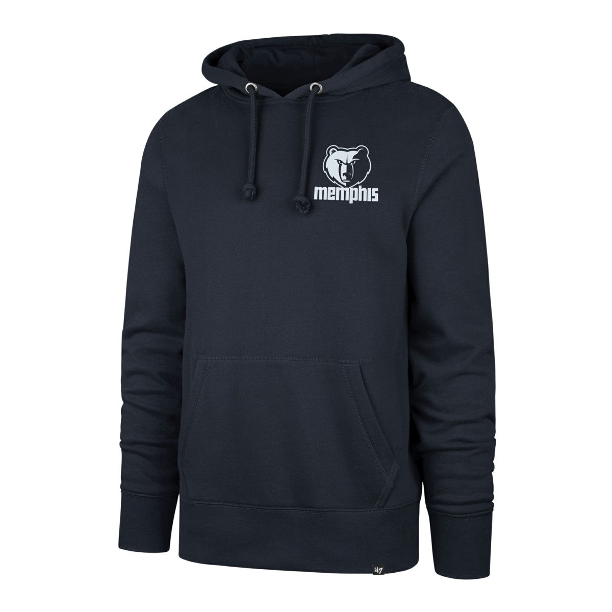 47 brand Memphis Grizzlies '47 2025/26 City Edition Jab Step Headline Hoodie Navy