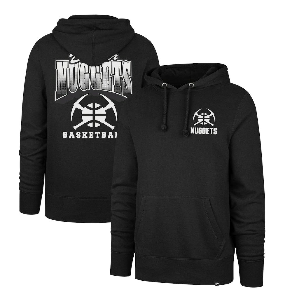 47 brand Denver Nuggets '47 2025/26 City Edition Jab Step Headline Hoodie Black