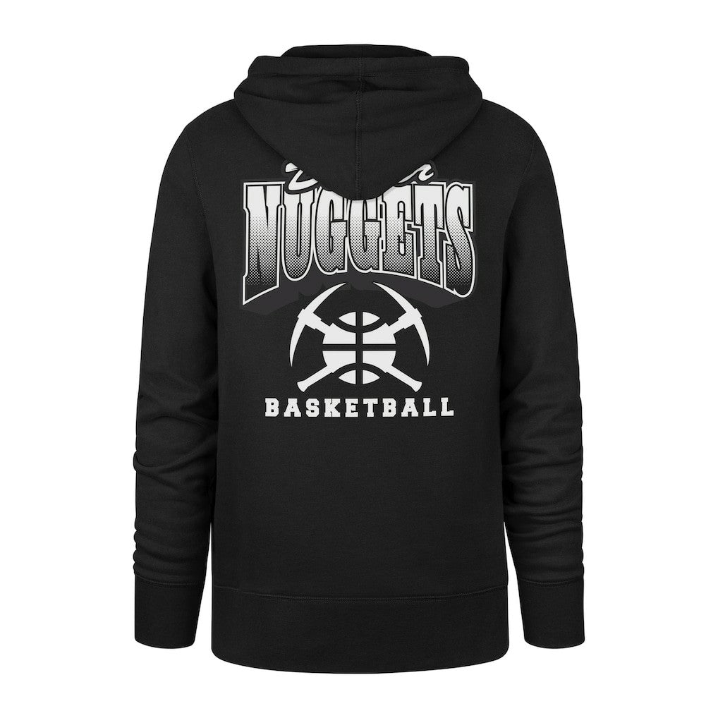 47 brand Denver Nuggets '47 2025/26 City Edition Jab Step Headline Hoodie Black