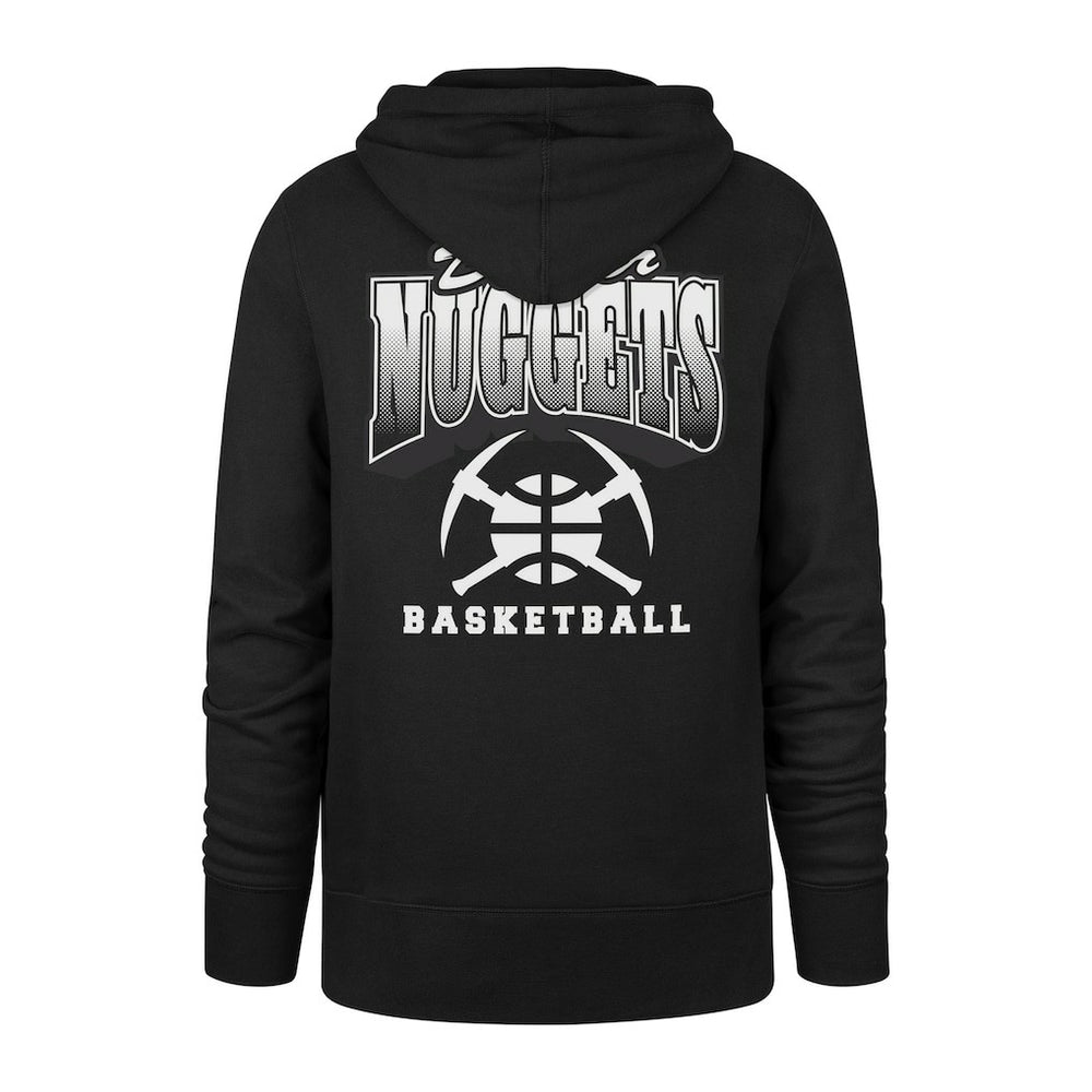 47 brand Denver Nuggets '47 2025/26 City Edition Jab Step Headline Hoodie Black