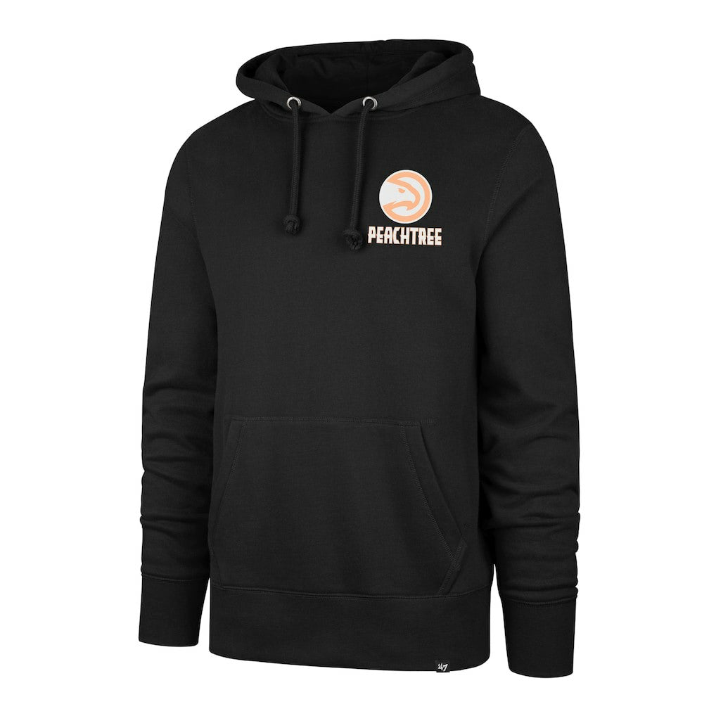 47 brand Atlanta Hawks '47 2025/26 City Edition Jab Step Headline Hoodie Black