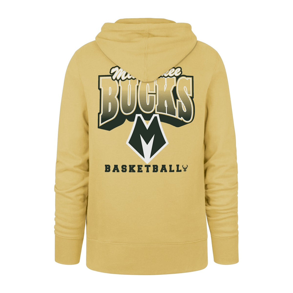 47 brand Milwaukee Bucks '47 2025/26 City Edition Jab Step Headline Hoodie Gold