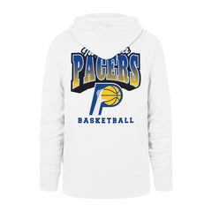 47 brand Indiana Pacers '47 2025/26 City Edition Jab Step Headline Hoodie White