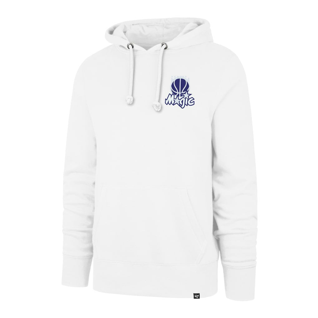 47 brand Orlando Magic '47 2025/26 City Edition Jab Step Headline Hoodie White