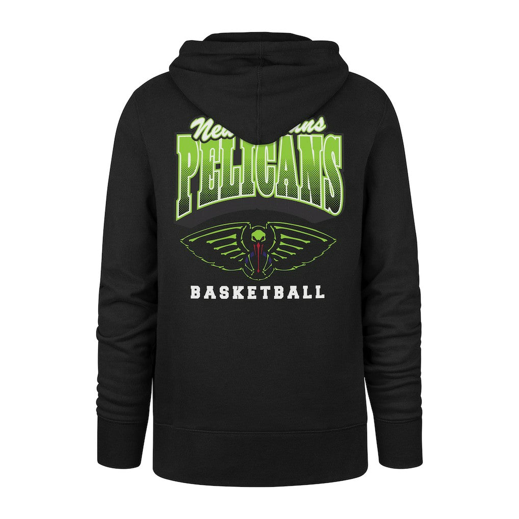 47 brand New Orleans Pelicans '47 2025/26 City Edition Jab Step Headline Hoodie Black