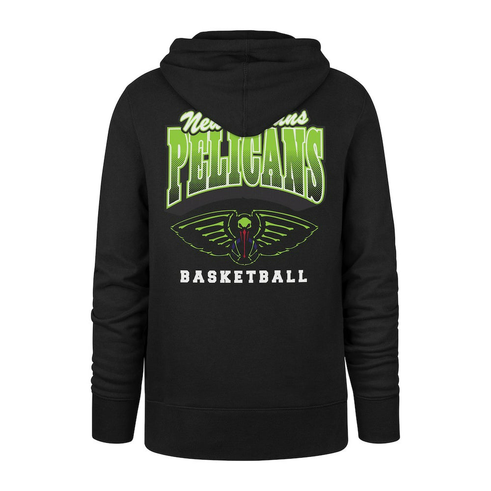47 brand New Orleans Pelicans '47 2025/26 City Edition Jab Step Headline Hoodie Black