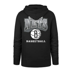 47 brand Brooklyn Nets '47 2025/26 City Edition Jab Step Headline Hoodie Black