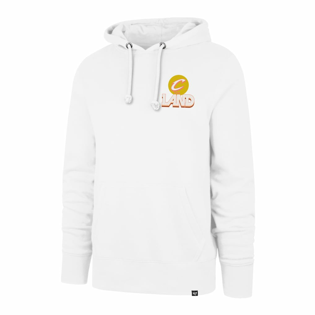 47 brand Cleveland Cavaliers '47 2025/26 City Edition Jab Step Headline Hoodie White
