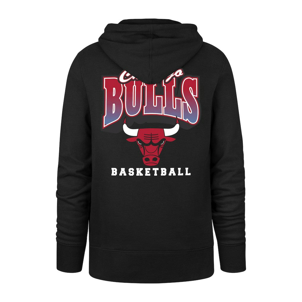 47 brand Chicago Bulls '47 2025/26 City Edition Jab Step Headline Hoodie Black