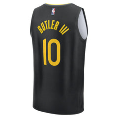 Fanatics Jimmy Butler III Golden State Warriors Fast Break Replica Player Jersey Statement Editi- Black