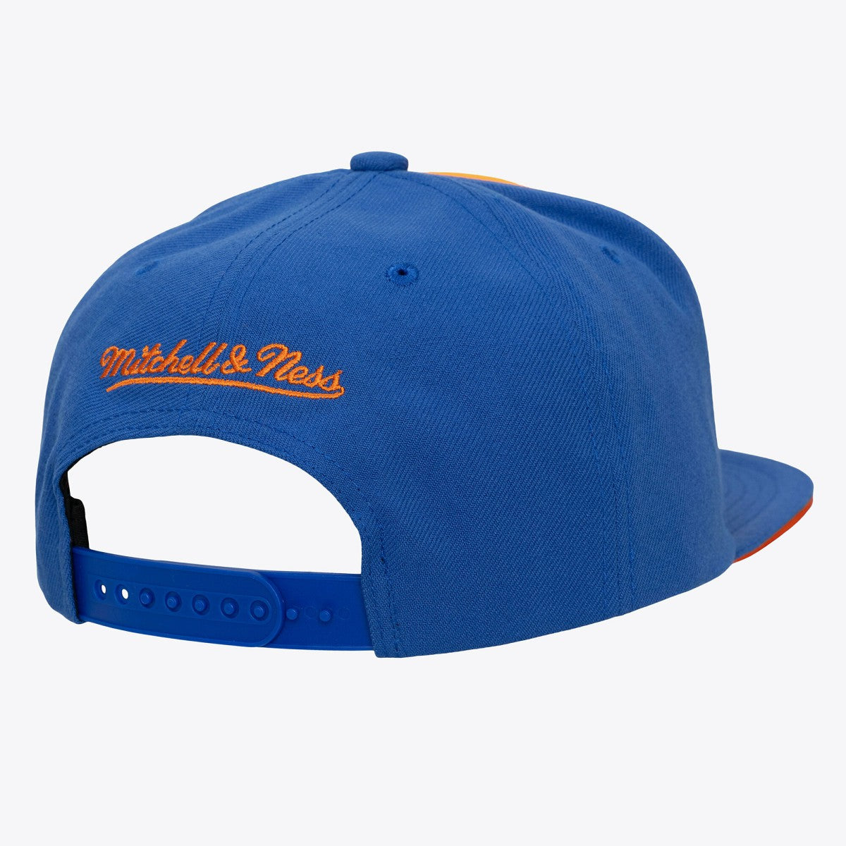 Mitchell & Ness New York Knicks Color Pop Snapback Hat Orange/Blue