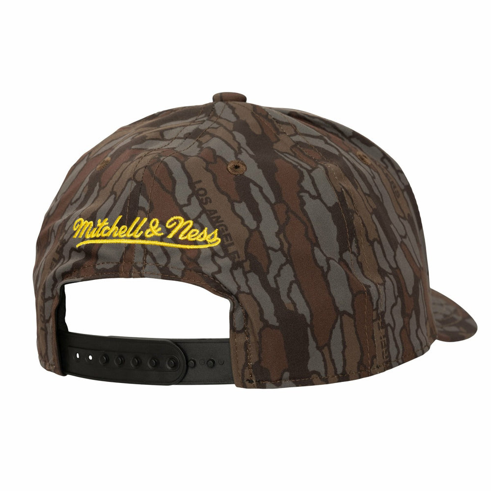 Mitchell & Ness Los Angeles Lakers Hidden Pro-Crown Adjustable Hat Camo