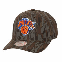 Mitchell & Ness New York Knicks Hidden Pro-Crown Adjustable Hat Camo