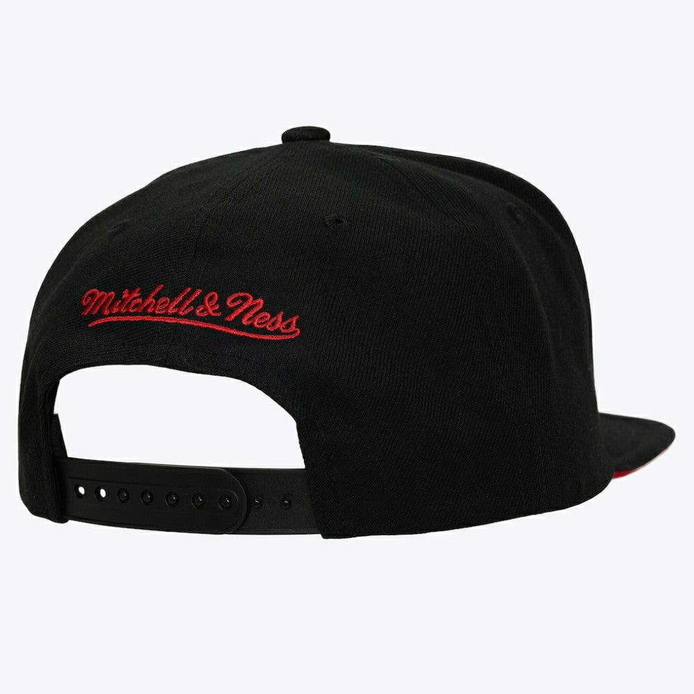 New Jersey Devils Mitchell & Ness Color Pop Snapback Hat - Red/Black | NHL Lifestyle