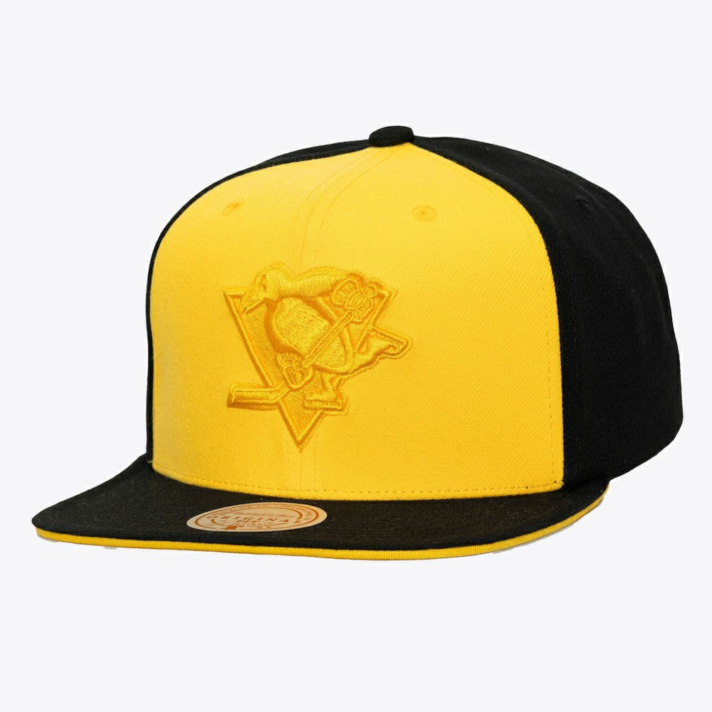 Pittsburgh Penguins Mitchell & Ness Color Pop Snapback Hat - Gold/Black | NHL on sale