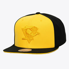 Pittsburgh Penguins Mitchell & Ness Color Pop Snapback Hat - Gold/Black | NHL on sale