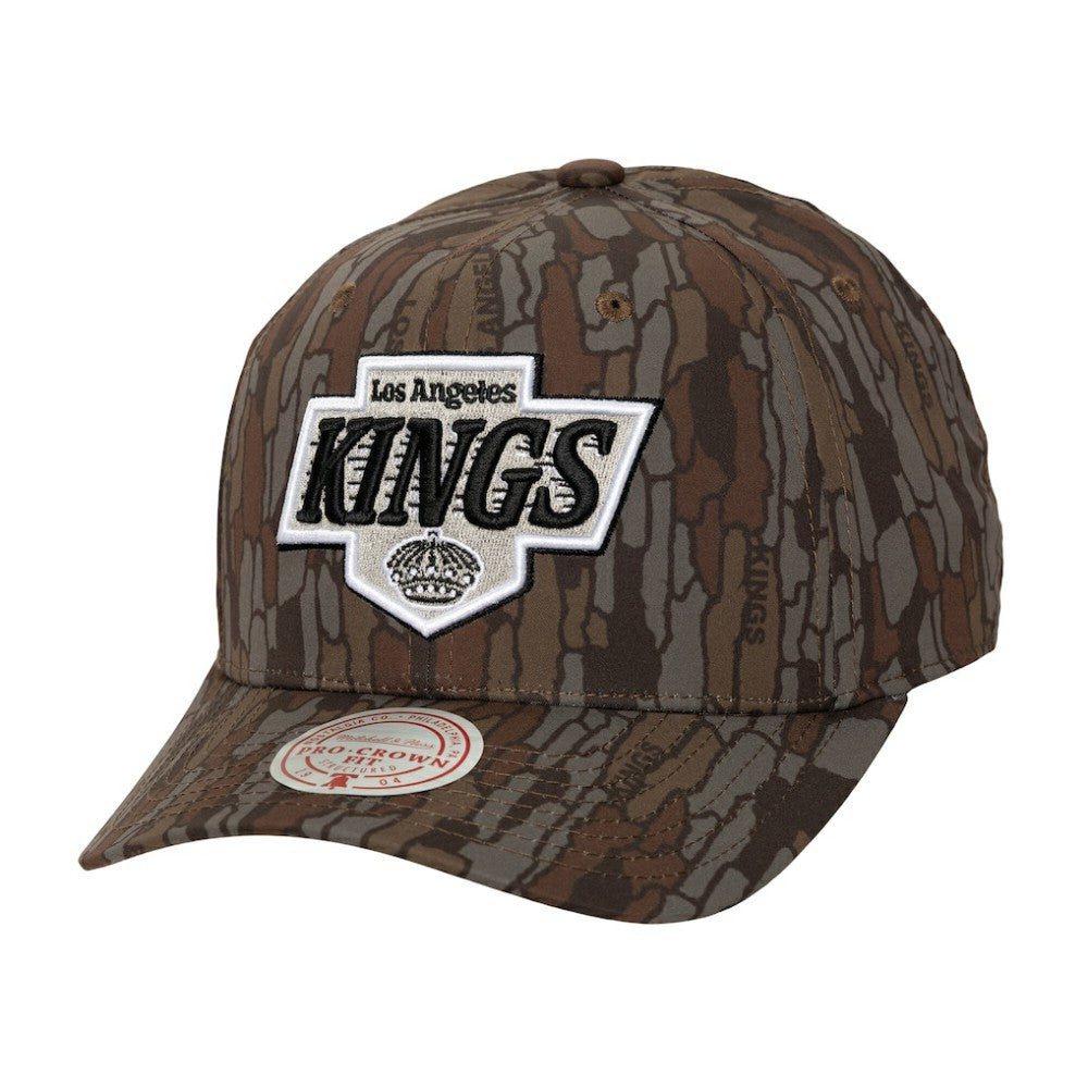 Los Angeles Kings Mitchell & Ness Hidden Camo Pro Crown Adjustable Hat - Camo | NHL discount