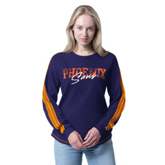 Phoenix Suns G-III 4Her by Carl Banks Women's Advantage Tri-Blend Long Sleeve T-Shirt Purple